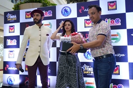 Bhagyashree And Sandip Soparrkar Unveils India Dance Week Season 6 trophy