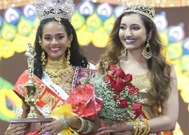 Miss India Worldwide Shree Saini gets warm welcome at Miss India GUYANA PAGEANT