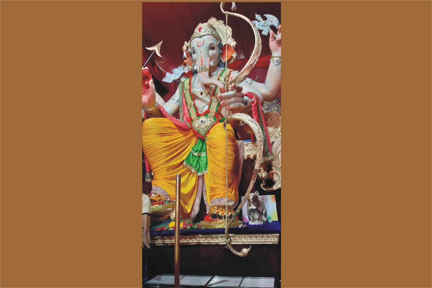 Zed Black Celebrates Ganeshotsav In Mumbai By Donating  6 Ft Mega Agarbattis For Taller Ganesha Idols
