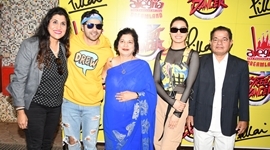 The unveiling of the festival Alegría – The Festival of Joy by the famous celebrities of Bollywood Varun Dhawan and Shraddha Kapoor at Pillai Campus