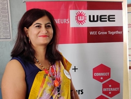 WEE-Clean Donation Drive Organized By WEE-Pune Head Sanchali  Iyer
