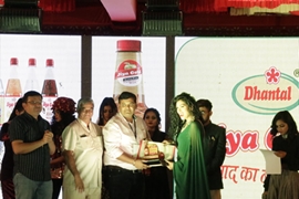 Launching Product of Dhantal Jiya Gold Non Alcholic Beer at Bhuj Kutch