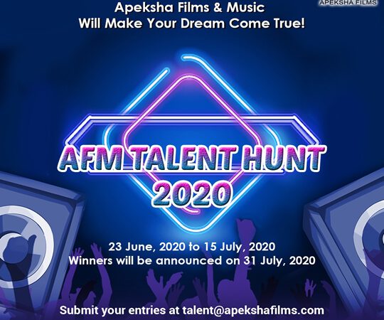 Apeksha Films & Music Announces Contest For Fresh Talent
