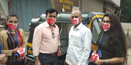 Don Cinema’s Founder Mehmood Ali Distributed Free Face Masks For The Needy