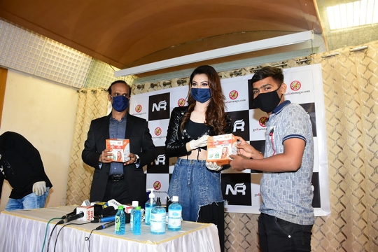 Urvashi Rautela Launches goKoronago.com Of N R Group Which Is A Platform To Buy Essential Products From Home At Almost HALF The Price