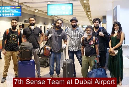 Crew Of 7TH SENSE Web-Series Land In Dubai From Mumbai