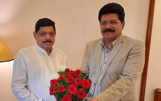 BJP Swachh Bharat Abhiyan Ke NATIONAL Convener Mr. Yashwant Singh Darbarji Congratulates Dr Abdul Rahman Vanno (BJP   Maharashtra Pradesh’s Convener) For Doing Good Work In Maharashtra For Swachh Bharat Abhiyan