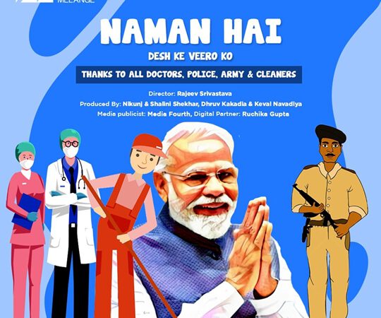 Our Song Naman Hai Is An Ode To Indian Prime Minister Narendra Modi And His Remarkable Leadership Resonate Dhruv Kakadia For Zest Melange Directed By Rajeev Shrivastava