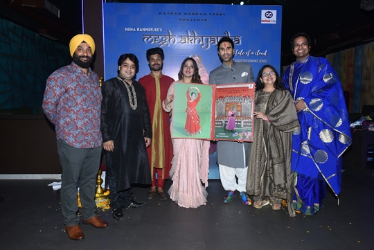 Actor – Performer – Kathak Exponent Neha Banerjee’s Kathak Recital For Water Conservation  Megh Akhyayika – The Tale Of A Cloud Unveiled By Padma Vibhushan And National Award Winner Pandit Birju Maharaj (virtually) And Sandip Soparrkar