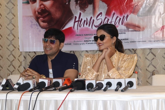 Prince Naveed Khan’s New Hindi Music Video Humsafar Poster Release Concluded