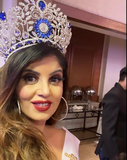 Mrs Shikha Mehta Khan Crowned As Mrs India Global Divine 2021 At  A Star Studded Event  Mumbai