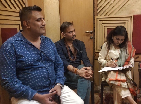 Recording of the Patriotic Song Vande Bharat Written By Dr Raj Singh