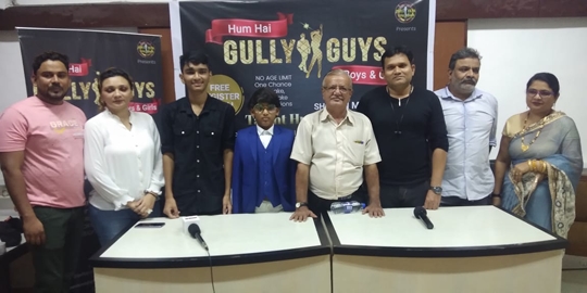 A unique Reality Show  Hum Hain Gully Guys Boys and Girls  Was Launched At The Press Club of Mumbai