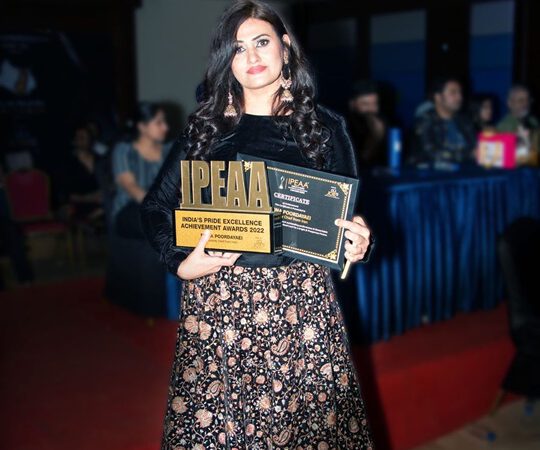Chef Mona Poordaryaei Honoured With IPEAA Awards  2022 In Pune