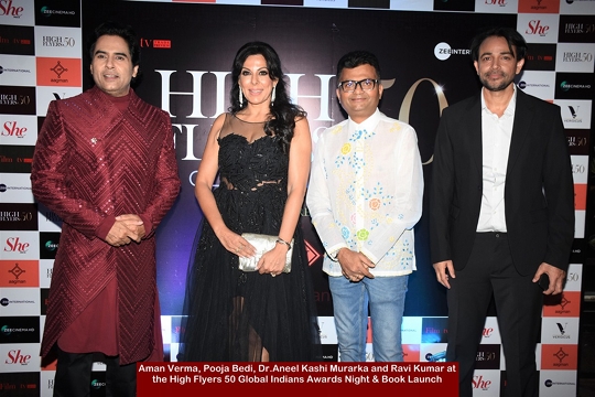 High Flyers 50 Global Indians – Awards and Book Launch –  Pooja Bedi – Aman Verma – Dr Aneel Kashi Murarka – Aanjjan Srivastav Grace the Occasion