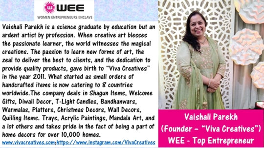 WEE – Women Entreprenuers Enclave – We Are Strongest When We Cheer Each Other…. Wee Grow Together