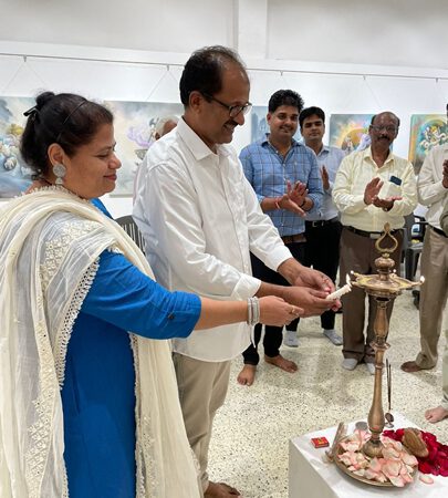 SHRI GANESHA A Solo Show of Paintings By Well-known artist Namdev Patil