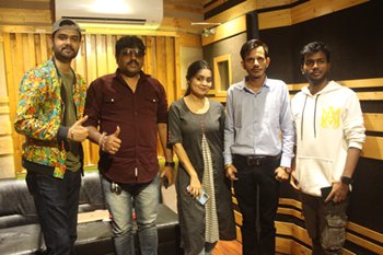 Recording Of Music Album DHUAN DHUAN By Music Composer Vivian Richard