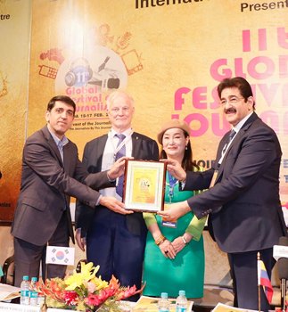 11th Global Festival of Journalism Noida Inaugurated at Marwah Studios