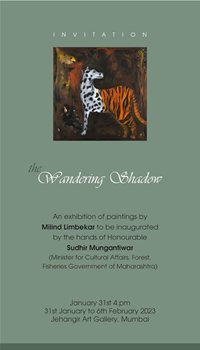 THE WANDERING SHADOW An Exhibition Of Paintings By Contemporary Artist Milind Limbekar In Jehangi