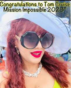 Congratulations To Tom Cruise For Mission Impossible 2023 – Angel Tetarbe Miss Glamourface World INDIA