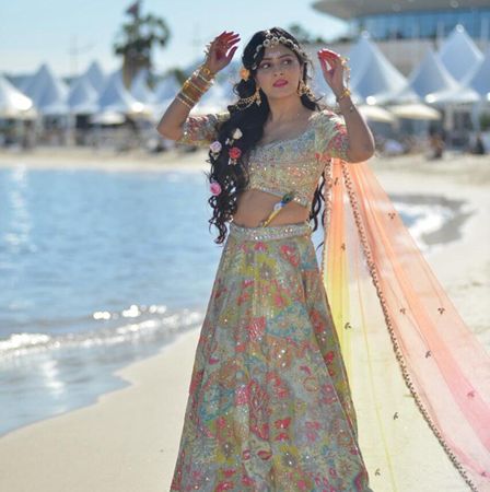 Actress Sanya Thakur Turns Radha Rani At Cannes Red Carpet 2026, Represents Sanatan Culture Globally