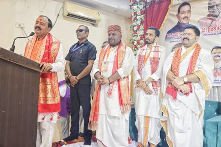 वेद पढ़ने वाला व्यक्ति कभी देश के खिलाफ नहीं जा सकता, वेद पाठशाला का हर बटुक करता है लोक कल्याण की प्रार्थना : उपमुख्यमंत्री केशव प्रसाद मौर्य