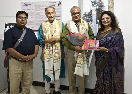 “PRAVAH” Solo Show Of Paintings By Anjali Prabhakar In Jehangir Art Gallery