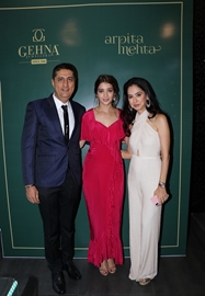 Fashion Designer Arpita Mehta Collaborates With Gehna Jewellers