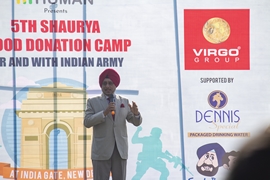 Blood Donation Camp For And With Indian Army