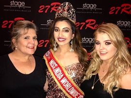 Miss India World Wide Shree Saini Gets A Rousing Reception In South Africa