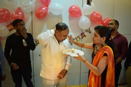 Business Tycoon  Varisht Samaj Sevak  Jaunpur Lok Sabha Candidate Mr. Ashok Singh’s Birthday Celebrated In Mumbai