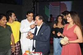 Birthday Party Of Producer Director Rakesh Sabharwal Held At Trumpet Sky Lounge With Bollywood Directors-Writers-Singers & Many Old & New Actors