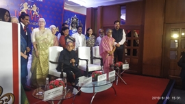 Pranab Mukherjee Awards Menaka Gandhi With 2019 Bharatiya Manavata Vikas Puraskar