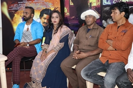 Ambadas Pawar And Angelina Pair In Hindi Film Banjaraa