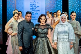 Designer Rehan Ahmad Baley Showcased His Latest Collection At A Show In London