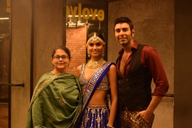 Choreographers Sandip Soparrkar and Vijayshree Chaudhary help Suman Rao to prepare for Miss World 2019