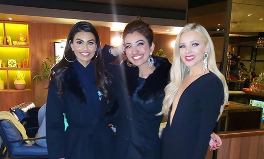 Miss World America Washington Shree Saini spotted watching Miss World in London, United Kingdom