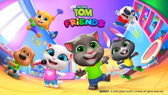 My Talking Tom Friends Is Now Available Worldwide