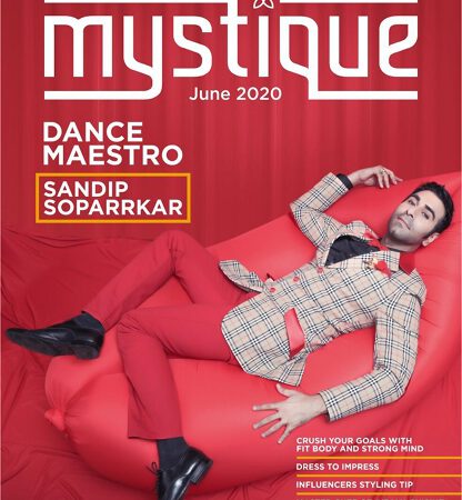 Choreographer Sandip Soparrkar Shoots for A Magazine Cover Amid Lockdown