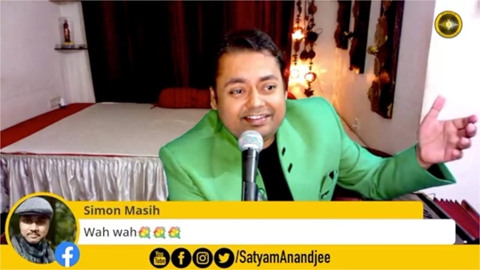 Singer And Composer Satyam Anandjee Has Created Positive Vibes Through His Sweet And Melodious Voice All Across The Globe