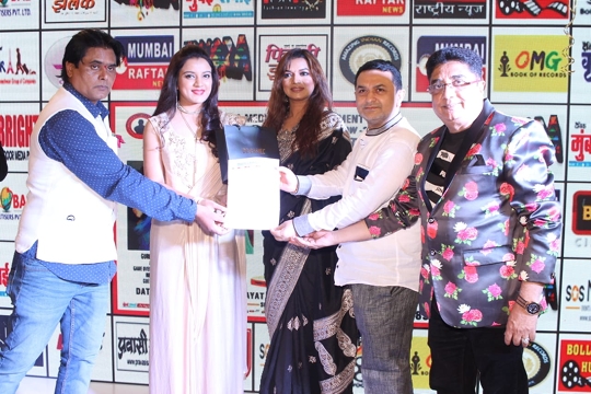 Actress Reddhima Tiwari, Shweta Sinha,Anjali Pandey, Payal Singh, Were Honored With Dadasaheb Phalke Indian Television Award