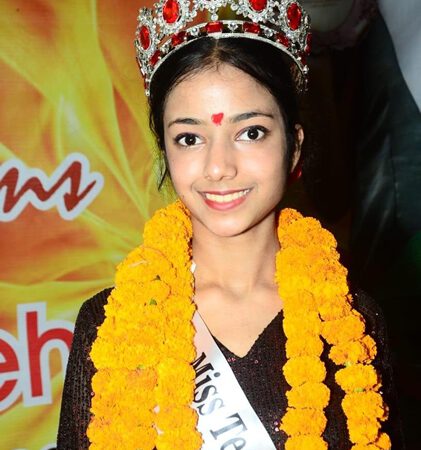 Karishma Mehra Winner Of  Miss Teen India Universe 2020 Earth  A Virtual Edition Presented By Ashwin Rajput