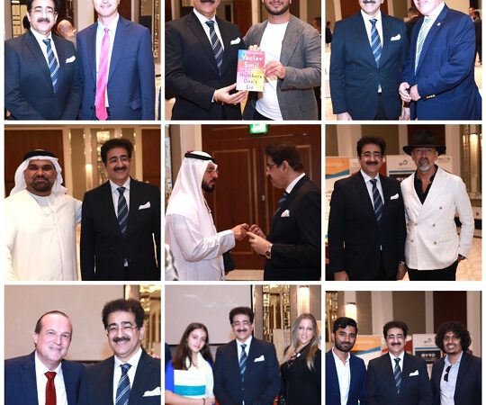 DR  SANDEEP MARWAH  HONOURED IN DUBAI