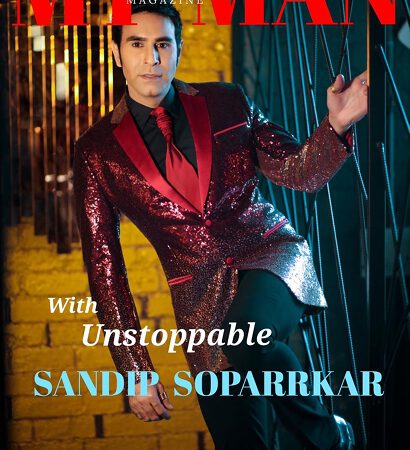 Sandip Soparrkar On The Cover Of My Man Magazine