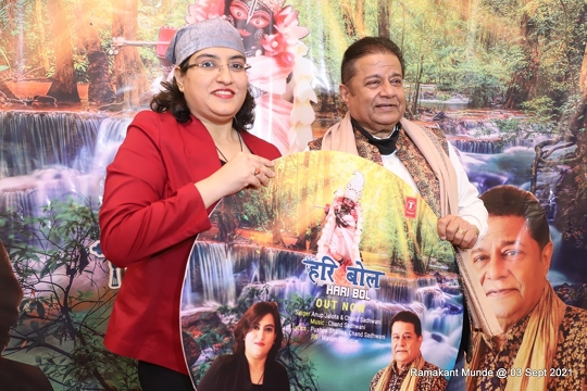 Chand Sadhwani’s Bhakti Song HARI BOL Released By Bhajan Samrat Anup Jalota