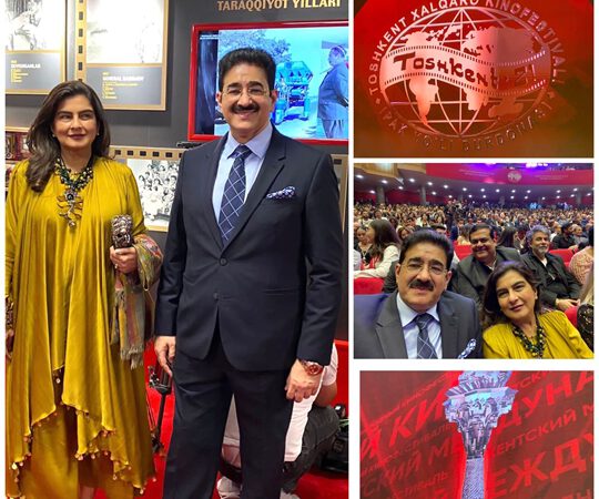 Sandeep Marwah Special Invitee at Tashkent Film Festival