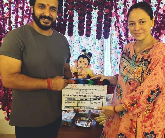 Vinay Anand Gets Gift From Ganpati Bappa