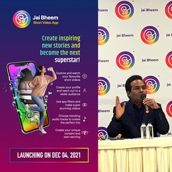 JAI BHEEM  An App That Launches On December 4 Gives Young Indians A Platform To Enhance Their Skills Through Short Videos –  CEO Girish Wankhede