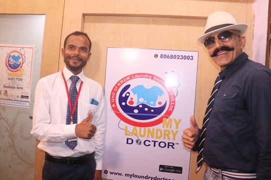 My Laundry Doctor App Launched  With Ved Thapar And Founder Kalicharan